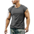 Tee Aclaíochta Oiliúna Bodybuilding Cut Cut